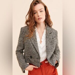 ASTR the label Christina cropped blazer